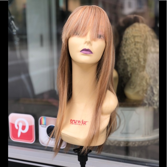 Human hair Bangs Wig 2216 Blonde Mix 2020 - Picture 3 of 8